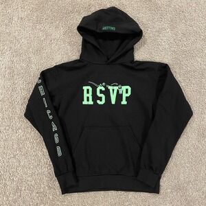 RSVP Gallery Virgil Abloh Hoodie Size Small Mountain Dew Off-White Sweatshirt